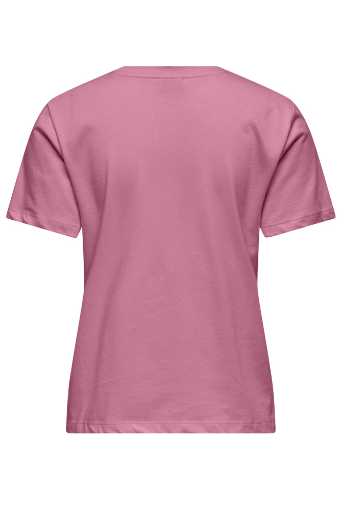 JDYSELMA S/S OPEN EMB TOP JRS 15356356 CASHMERE ROSE/LUCKY EMB